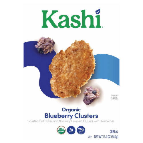 Kashi Cereal, Blueberry Clusters, Organic