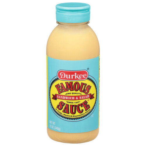 Durkee Sauce, Sandwich & Salad, Famous - 12 Ounce