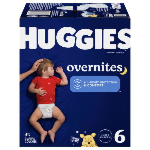 Huggies Diapers, Disney Baby, 6 (Over 35 lb)