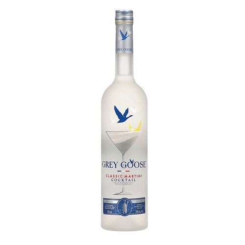 Grey Goose Classic Martini Cocktail, 750 ml - 750 Milliliter