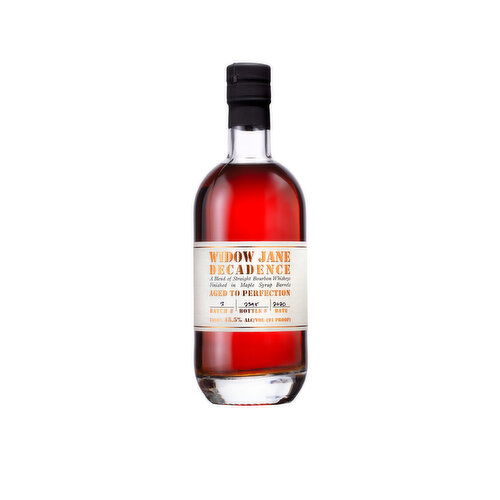 Widow Jane Decadence New York Bourbon Whiskey, 750 ml - 750 Milliliter