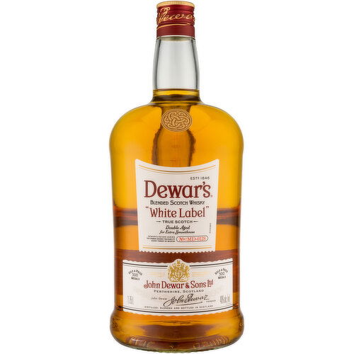 Dewar's White Label Blended Scotch Whisky, 1.75 L    