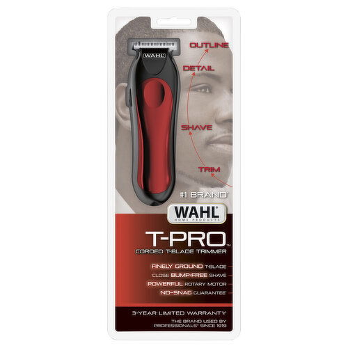 Wahl Trimmer, Corded, T-Blade