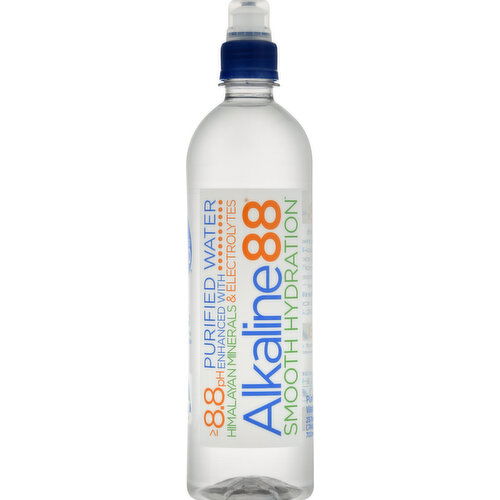 Alkaline88 Purified Water, Smooth Hydration