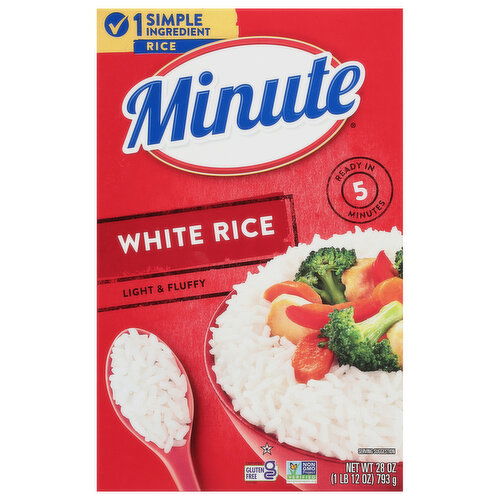 Minute White Rice, Light & Fluffy