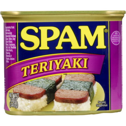 Spam Teriyaki Canned Meat