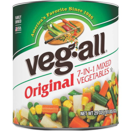 Veg-All Vegetables, 7-in-1 Mixed, Original