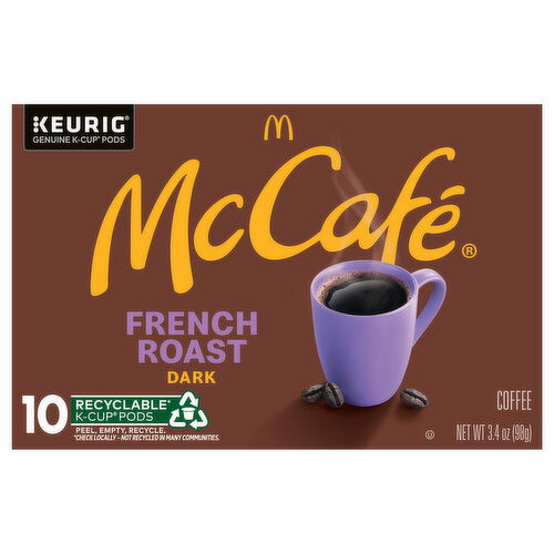 McCafe Coffee Dark French Roast K Cup Pods Super 1 Foods