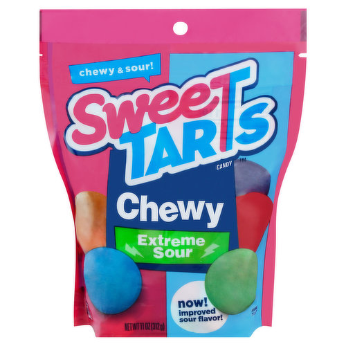 Sweetarts Candy, Extreme Sour, Chewy