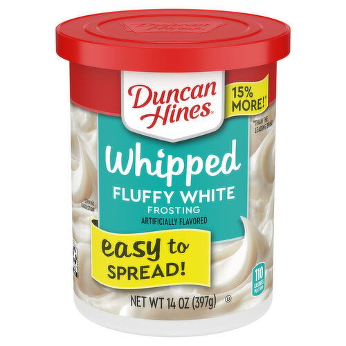 Duncan Hines Whipped White Frosting