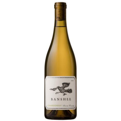 Banshee Chardonnay California White Wine, 750 ml    