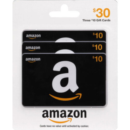 Amazon Gift Cards, $30