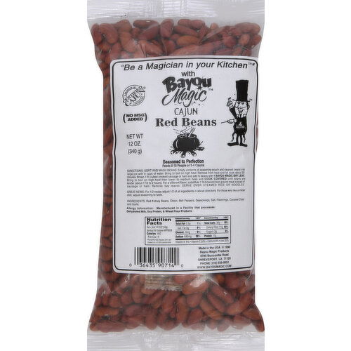 Bayou Magic Red Beans, Cajun