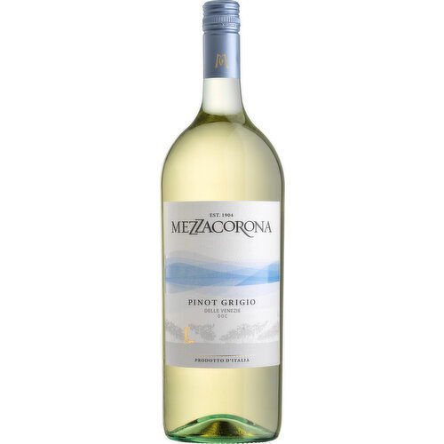 Mezzacorona Pinot Grigio Italy White Wine, 1.5 L    