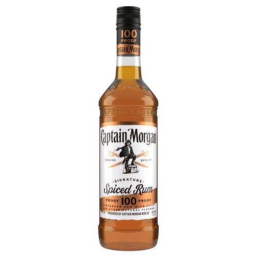 Captain Morgan Signature Spiced Rum, 750 ml    