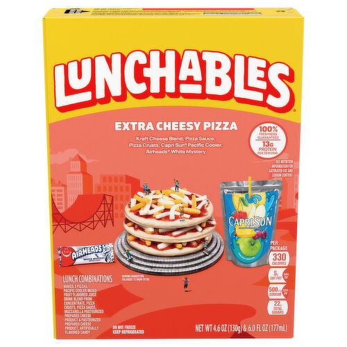 Lunchables Extra Cheese Pizza Fun Pack - 1 Each
