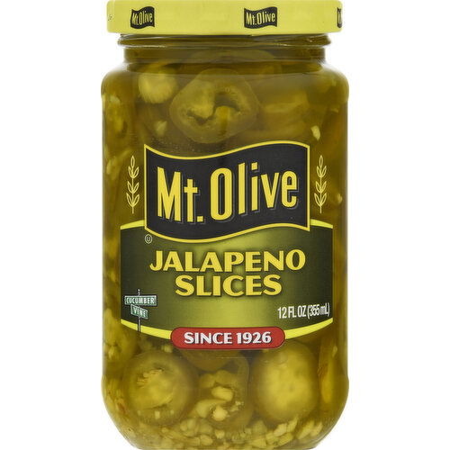 Mt Olive Peppers, Jalapeno Slices