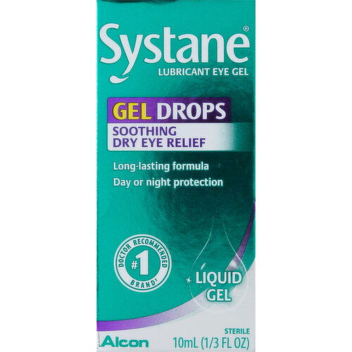 Systane Lubricant Eye Gel, Soothing, Dry Eye Relief, Liquid Gel