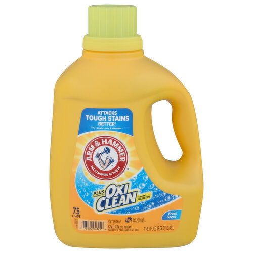 Arm & Hammer Detergent, HE, Fresh Scent