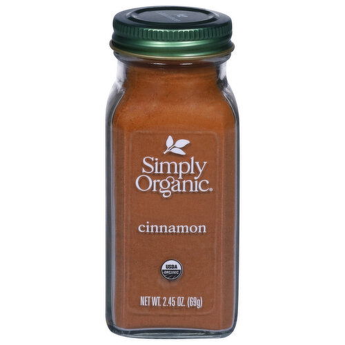 Simply Organic Cinnamon - 2.45 Ounce