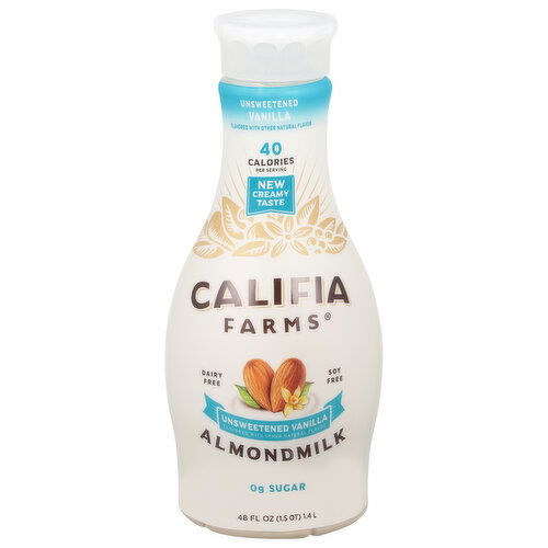 Califia Farms Almondmilk, Unsweetened Vanilla