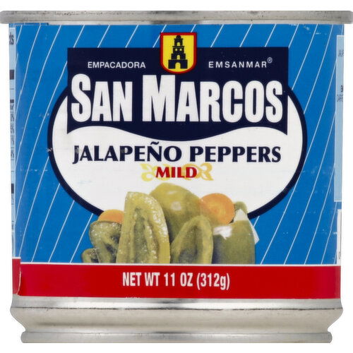 San Marcos Japapeno Peppers, Mild