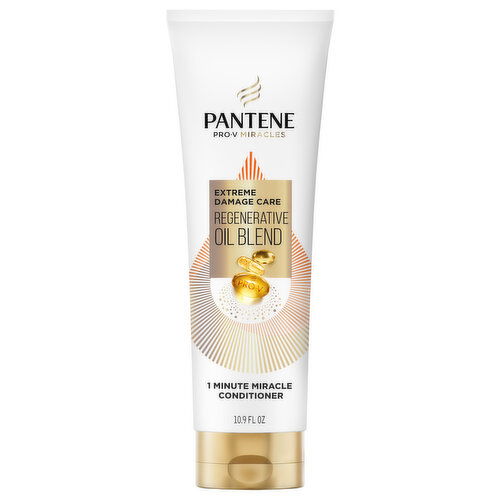 Pantene Extreme Damage Care 1 Minute Miracle Conditioner - 10.9 Fluid Ounce