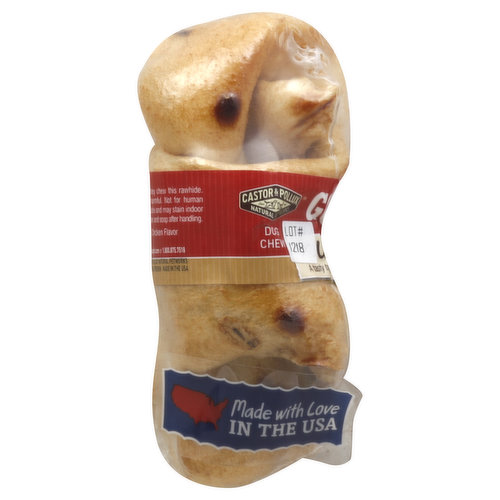 Good Buddy Dog Chew, Chicken Flavored Bone, 4 Inch