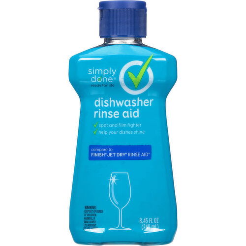 Simply Done Rinse Aid, Dishwasher