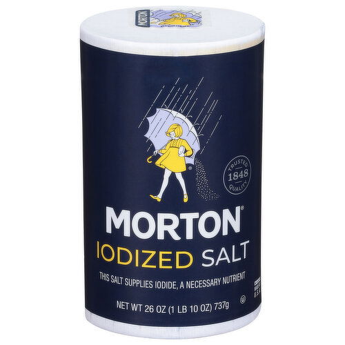 Morton Iodized Salt - 26 Ounce