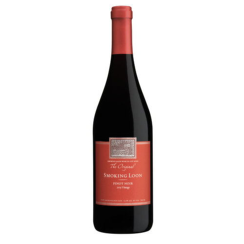 Smoking Loon Pinot Noir California Red Wine, 750 ml    