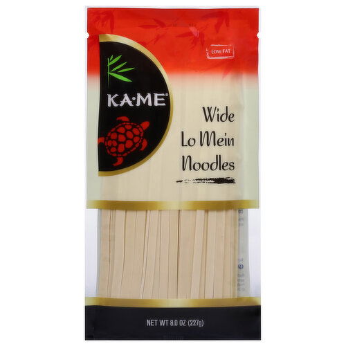 Ka-Me Noodles, Wide, Lo Mein