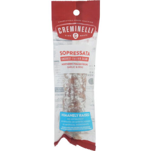 Creminelli Fine Meats Salami, Sopressata