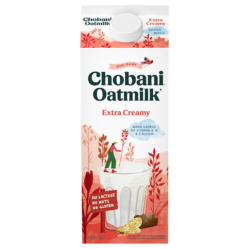 Chobani Oatmilk, Extra Creamy