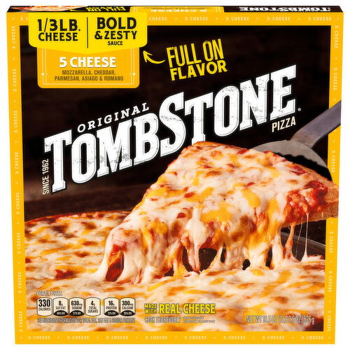 Tombstone Pizza, Original, 5 Cheese