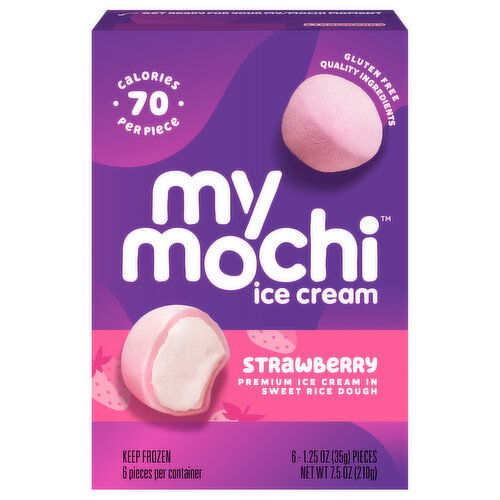 My/Mochi Ice Cream, Strawberry