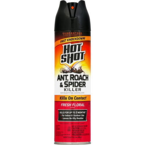 Hot Shot Ant, Roach & Spider Killer, Fresh Floral Scent