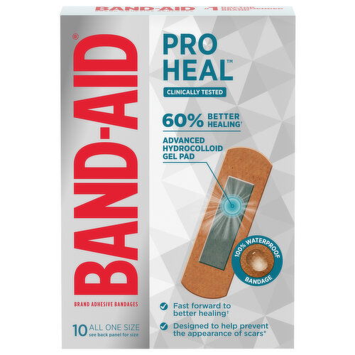 Band-Aid Adhesive Bandages, All One Size