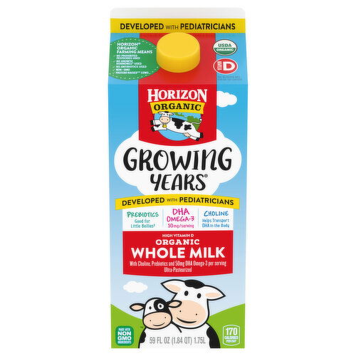 Horizon Organic Milk, Organic, Whole