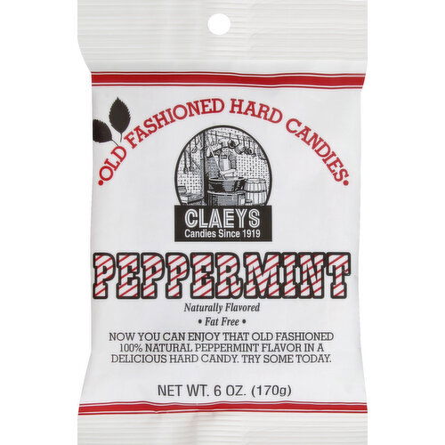 Claeys Hard Candies, Old Fashioned, Peppermint