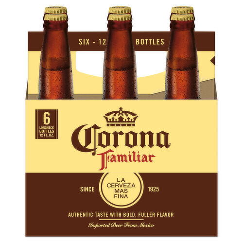 Corona Beer, Familiar, Longneck