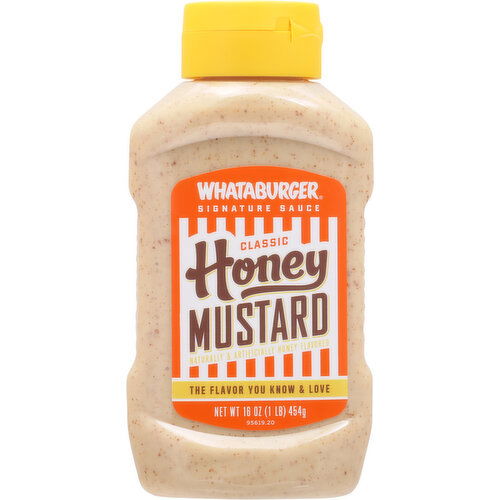 Whataburger Signature Sauce, Honey Mustard, Classic