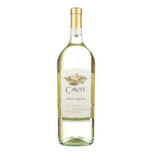 Cavit Pinot Grigio Italy White Wine, 1.5 L    