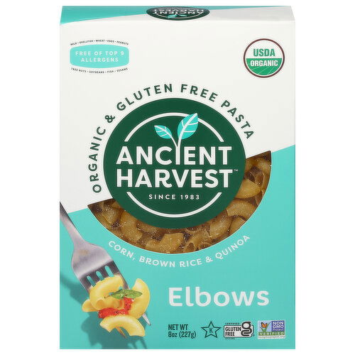 Ancient Harvest Elbows, Organic - 8 Ounce