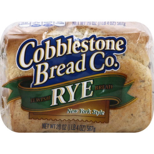 Cobblestone Bread Bread, Jewish Rye, New York Style