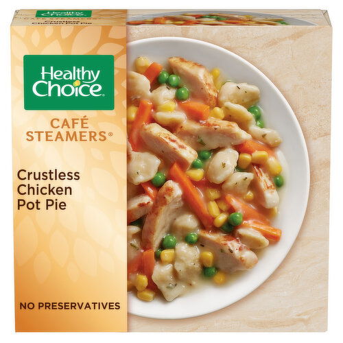 Healthy Choice Café Steamers Crustless Chicken Pot Pie Frozen Meal