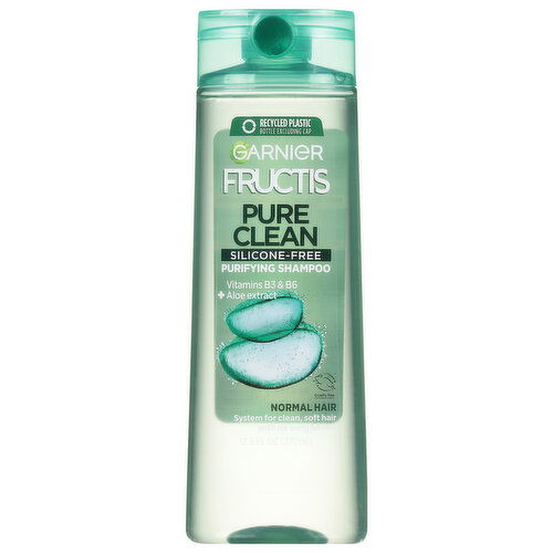 Fructis Shampoo, Purifying, Silicone Free, Pure Clean