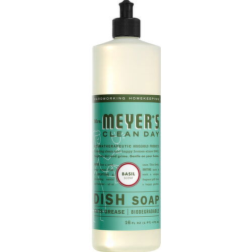 Mrs Meyers Dish Soap, Basil Scent