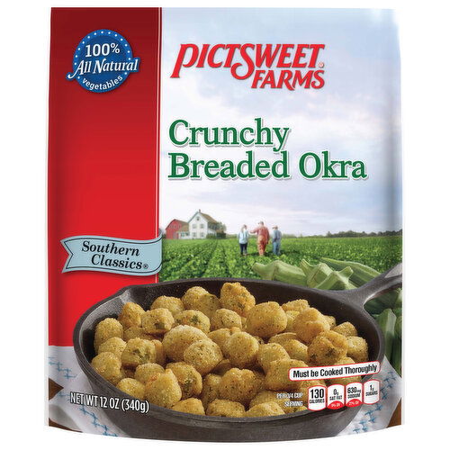 Pictsweet Farms Crunchy Breaded Okra - 12 Ounce