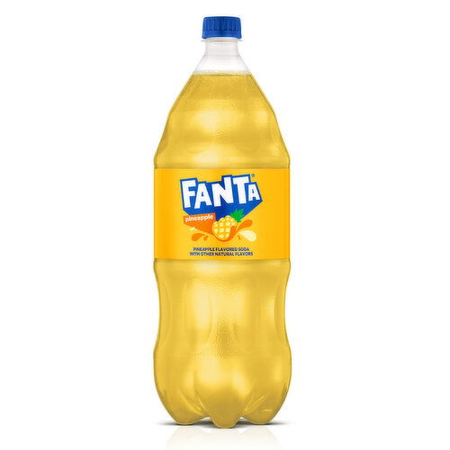 Fanta  Pineapple Soda Fruit Flavored Soft Drink